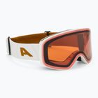 Slidinėjimo akiniai Alpina Ladis Q white/ gold matt/ gold