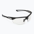 Akiniai nuo saulės Alpina Nylos HR black transparent matt/ clear