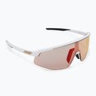 Akiniai nuo saulės Alpina Turbo Pro QV white matt/ rainbow mirror