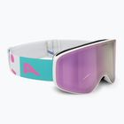 Vaikiški slidinėjimo akiniai Alpina Fernie Q-Lite white/confetti matt