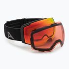 Slidinėjimo akiniai Alpina Falera Mag Q-Lite black matt/red/pink