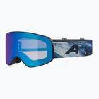 Vaikiški slidinėjimo akiniai Alpina Fernie Q-Lite black/blue matt