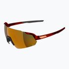 Saulės akiniai Alpina Turbo Air Q-Lite red translucent matte/gold mirror/pink
