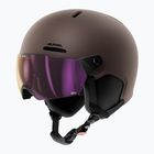 Snieglenčių šalmas Alpina Arber 2 Visor Q-Lite ox brown matt