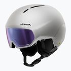 Snieglenčių šalmas Alpina Vizzard QV MIPS white matt