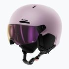 Vaikiškas slidinėjimo šalmas Alpina Zupo 2 Visor Q-Lite rose matt