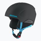 Vaikiškas slidinėjimo šalmas Alpina Pizi black blue matt