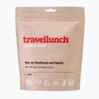 Liofilizuotas maistas travellunch Pikantiška jautiena su ryžiais 250 g