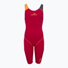 Moteriškas vientisas plaukimo kostiumas aquaFeel N2K Openback red