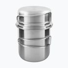 Turistinių indų rinkinys Tatonka Handle Mug 600 ml steel