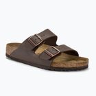 Šlepetės BIRKENSTOCK Arizona BF Regular dark brown