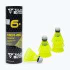 Talbot-Torro Tech 450 badmintono raketės, Premium Nylon 6 vnt., geltonos spalvos 469283