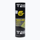 Talbot-Torro Tech 450 badmintono raketės, Premium Nylon 6 vnt., geltonos spalvos 469283