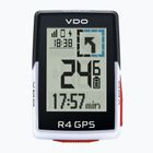 VDO R4 GPS dviračių skaitiklių rinkinys juoda/balta 64041