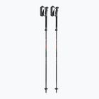 LEKI Legacy FX TA trekingo lazdos juoda/raudona 65222451