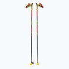 Lygumų slidinėjimo lazdos LEKI PRC 750 bright red/ neon yellow/ black