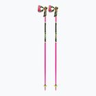 Slidinėjimo lazdos LEKI WCR TBS SL 3D neon pink/black/neon yellow