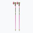 Slidinėjimo lazdos LEKI Venom SL 3D neon pink/black/neon yellow