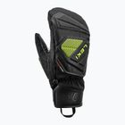 Vyriškos slidinėjimo pirštinės LEKI WCR C-Tech 3D Mitt black/ ice lemon