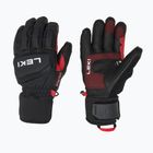 Vyriškos slidinėjimo pirštinės LEKI Griffin Pro 3D black/ red/ white
