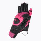 Moteriškos slidininkų pirštinės LEKI WCR Venom SL 3D black/ pink