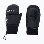 LEKI Vaikiškos slidinėjimo pirštinės Little Eskimo Mitt Short juodos 650802401030
