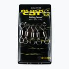 Black Cat šamų suktukai su Cross Lock apsauginiu kaiščiu 5 vnt. juodos spalvos 6173100