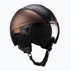 Slidinėjimo šalmas CASCO SP-2 Carbonic Visor brown 07.3733