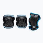 Vaikiškų apsaugų rinkinys Powerslide Kids Pro Set black/blue