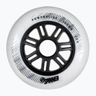 "Powerslide Spinner" 100 mm/88A riedučių ratukai 3 vnt. balti.