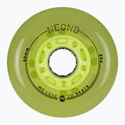 Riedučių ratukai Powerslide Neons LED 80 mm/85A 4 pcs. green
