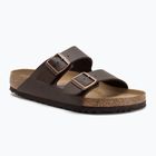 Šlepetės BIRKENSTOCK Arizona BF Regular dark brown