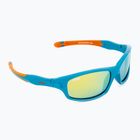 UVEX vaikiški akiniai nuo saulės Sportstyle mėlynai oranžiniai/veidrodiniai rožiniai 507 53/3/866/4316