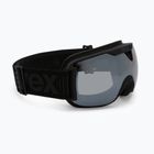 UVEX Downhill 2000 S LM slidinėjimo akiniai juodi matiniai / veidrodiniai sidabriniai / skaidrūs 55/0/438/2026