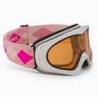 UVEX slidinėjimo akiniai Cevron white pink/lasergold lite clear 55/0/036/16