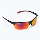 UVEX Sportstyle 114 pilkai raudoni matiniai, veidrodiniai raudoni, veidrodiniai oranžiniai, skaidrūs akiniai nuo saulės 53/0/939/5316