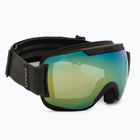 Slidinėjimo akiniai UVEX Downhill 2000 FM juodi matiniai/veidrodiniai oranžiniai mėlyni 55/0/115/25