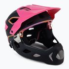 UVEX dviratininko šalmas Jakkyl HDE BOA juodas/rožinis S4109780615