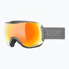 Slidinėjimo akiniai UVEX Downhill 2100 CV rhino matt/mirror orange orange