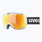 Slidinėjimo akiniai UVEX Downhill 2100 CV Race white matt/mirror orange clear