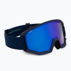 Slidinėjimo akiniai UVEX Athletic FM navy matt/mirror blue green