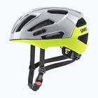 Dviračio šalmas UVEX Gravel X rhino/neon yellow