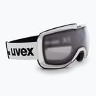 Slidinėjimo akiniai UVEX Downhill 2100 VPX white/variomatic polavision 55/0/390/1030