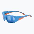 Vaikiški akiniai nuo saulės UVEX Sportstyle 514 blue matt/mirror blue