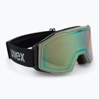 Slidinėjimo akiniai UVEX Gravity FM acid green matt/mirror opal orange clear