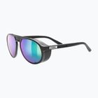 Akiniai nuo saulės UVEX MTN Classic Pure black matt/mirror green