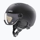 Slidinėjimo šalmas UVEX Wanted Visor Pro V black matte