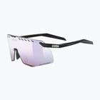 Akiniai nuo saulės UVEX Pace Stage Small CV black matt/mirror pink