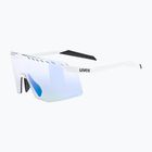 Akiniai nuo saulės UVEX Pace Stage V white matt/mirror blue