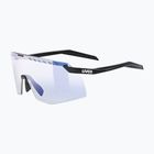Akiniai nuo saulės UVEX Pace Stage V black matt/mirror blue